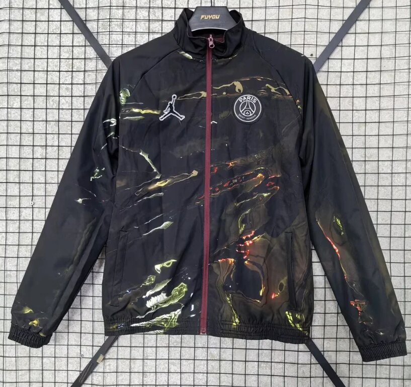 AAA Quality PSG 25/26 Reversible Wind Coat - Black/Red